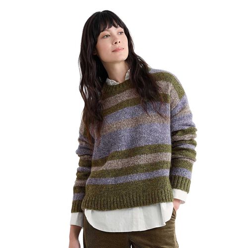 Seasalt Cornwall Painter Jumper Carvannel Laurel Mix